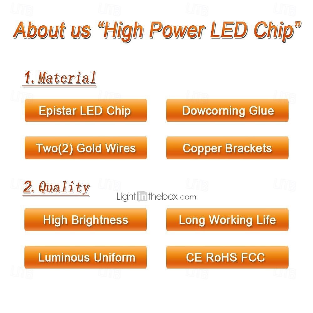 2PCS High Power Real Wattage LED COB Lamp Chip Warm White Naturally White and  White for DIY Flood Light Spotlight DC30-34V 2026 - $12.99 –P3