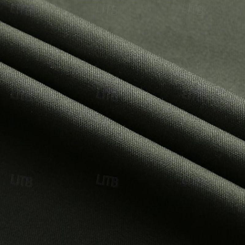 Herren Arbeitshemd Knopfhemd Cargohemd Overshirt Armeegrün Königsblau Khaki Langarm Grafikdrucke Klassischer Kragen Arbeit Campen und Wandern Bestickt Bekleidung 100% Baumwolle Lässig Militär 2025 - $38.99 –P1