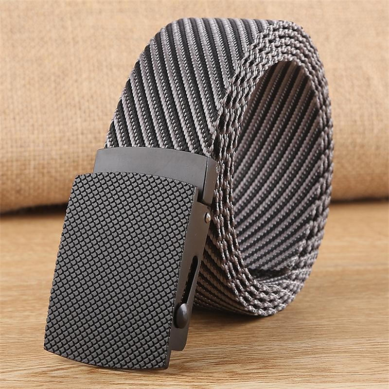 Men's Belt Nylon Belt Waist Belt Yellow Blue Alloy Durable Adjustable Plain Outdoor Daily 2025 - $11.49 –P1