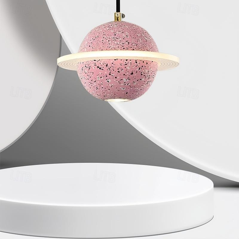 candelabru led plafoniera nordic retro acrilic ciment star camera de zi dining bar scara lumina calda 2-lumini 20cm 110-120v 220-240v 2025 - $172.99 –P11