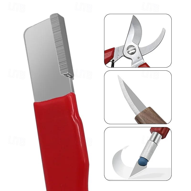 Portable Outdoor Knife Scissor Sharpener Garden Cutting Stone Quick Sharpener Multiple Tools Suitable For Sharpening Blades 2025 - $13.99 –P1