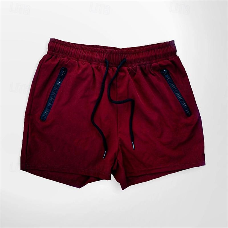 Per uomo Pantaloncini da sudore Pantaloncini Pantaloncini casual Cerniera A cordoncino Vita elastica Liscio Comfort Breve Per eventi Spiaggia Fine settimana Di tendenza Informale Nero Bianco Media del 2025 a $16.49 –P9