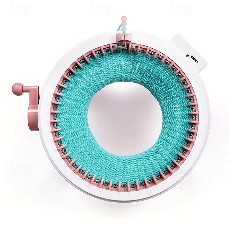 1 satz 48 nadel handgemachte strickmaschine zylinder wolle webstuhl schal pullover hut socken erwachsene faul artefakt weihnachtsgeschenk mit 2025 - $71.99 –P3