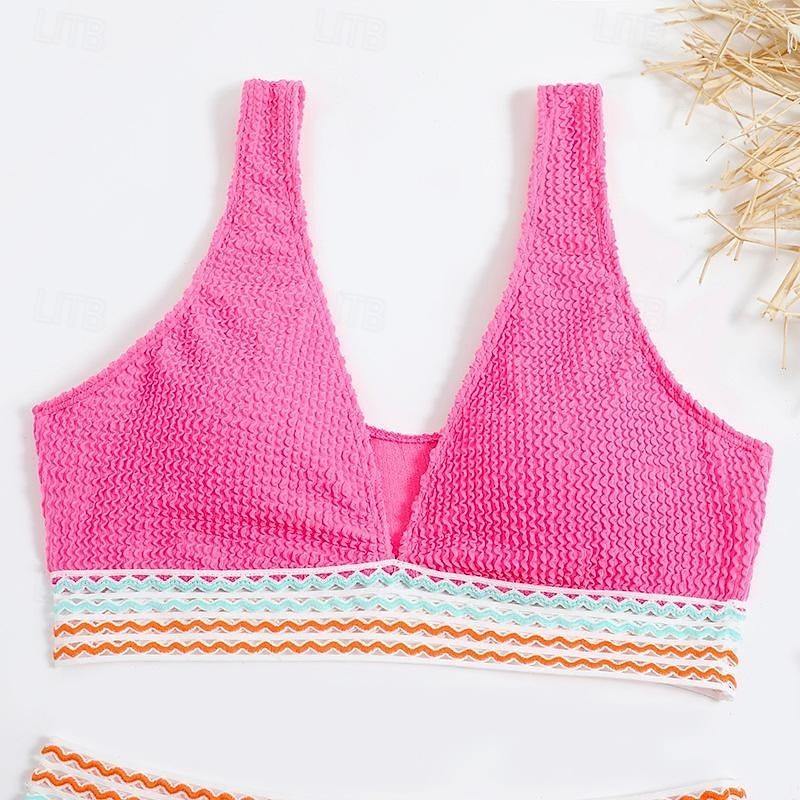 Dam Vanligt Sexiga underkläder Ensfärgat Ren färg Sexig Tryck upp Sommar Hem Säng Simning Polyester Snabb tork Stretch Shorts 2 st Hög midja Sommar Vår 2025 - $22.99 –P10