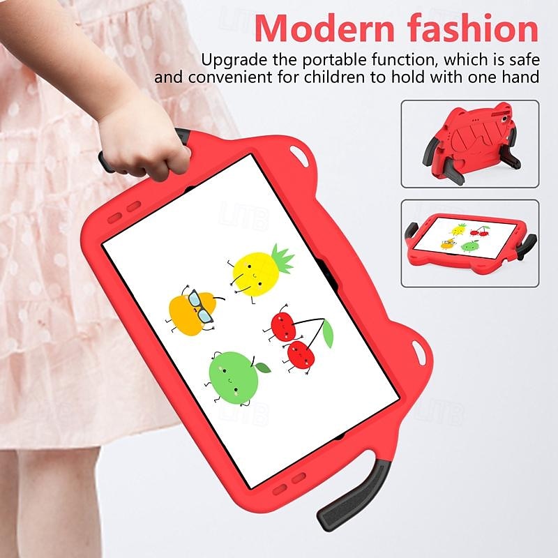 Tablet Case Cover For Lenovo M8 4th Gen TB300FU M10 Plus 3rd Gen 10.6" TB-125/128 M8 FHD / HD TB-8505/8506/8705 Handle Pencil Holder Shoulder Strap Cartoon EVA 2025 - $15.99 –P8