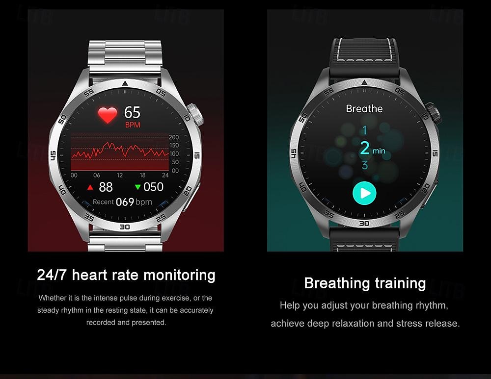 Smart Watch for Men - ECG, Blood Pressure, Body Temperature Monitoring, IP68 Waterproof Fitness Tracker 2025 - $69.99 –P11