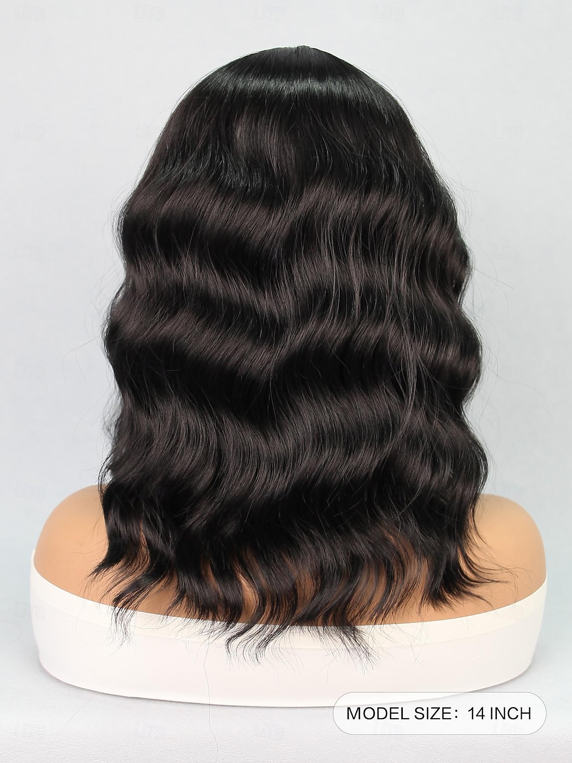Pruik van synthetisch kant Golvend Stijl 14 inch(es) Zwart Korte bob U-deel Pruik Dames Pruik bruin / Wit Donker Bruin Zwart 2025 - $23.99 –P4