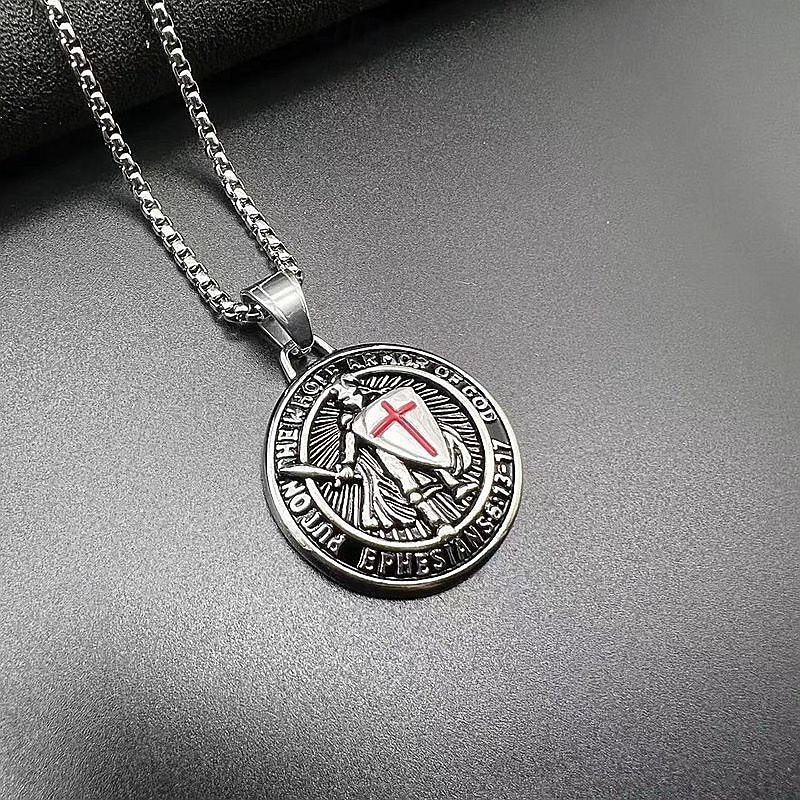 Halskette Retro Vintage Mittelalterlich Metalllegierung Für Ritter Ritter Wikinger Cosplay Unisex Modeschmuck Modeschmuck 2025 - $17.99 –P10