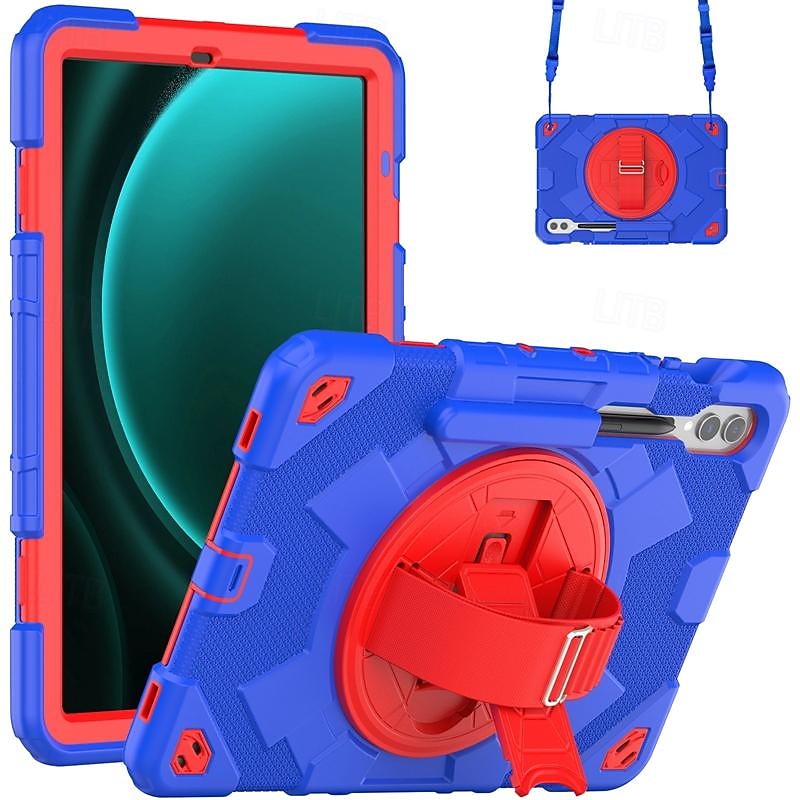לוּחַ כיסויים מכסים ל עבור Samsung Galaxy Tab A9 8.7" S9 11 inch S9 Plus 12.4" A9 Plus 11" נייד ידית מחזיק עפרונות שִׁריוֹן PC סיליקון 2025 - $32.99 –P2