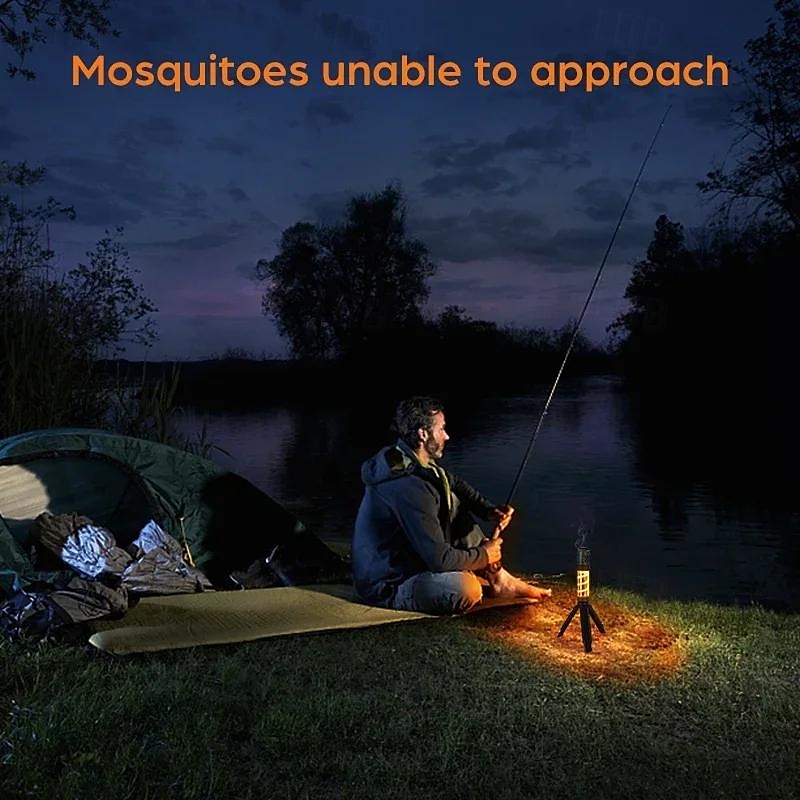 Portable Mosquito Repeller with Camping Light – Rechargeable Magnetic Mosquito Repellent Lamp for Fishing, Hiking, and Tents 2025 - $25.99 –P8