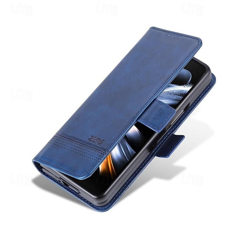 Handy Hülle Handyhüllen Für Samsung Galaxy Z Fold 7 Z Fold 6 Z Fold 5 Z Fold 4 Z Fold 3 Brieftaschenhülle Vollschutz Ständer Kartenfach Retro PC PU-Leder 2025 - $18.99 –P5