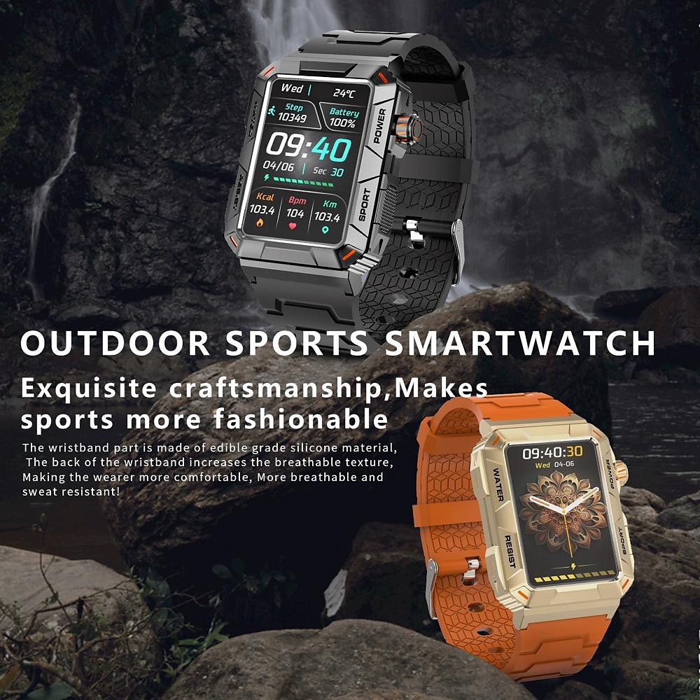 696 MT88 Εξυπνο ρολόι 1.57 inch Έξυπνο ρολόι Bluetooth ΗΚΓ + PPG Βηματόμετρο Υπενθύμιση Κλήσης Συμβατό με Android iOS Γυναικεία Άντρες Κλήσεις Hands-Free Υπενθύμιση Μηνύματος IP 67 Θήκη ρολογιού 32 mm 2025 - $51.99 –P1