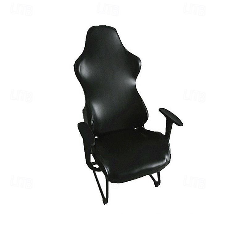 Housses de chaise de jeu d'ordinateur, solides, universelles, lavables, pour salle à manger de 2025 ? $20.99 –P13