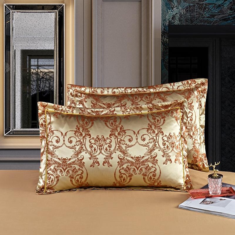 3 stk kjølende dynetrekk elegant damast stoff jacquard dynetrekk sett 3-delt dynetrekk sateng sengetøy sett fullt dynetrekk putevar(1 dynetrekk 2 putevar) 2025 - $68.99 –P6