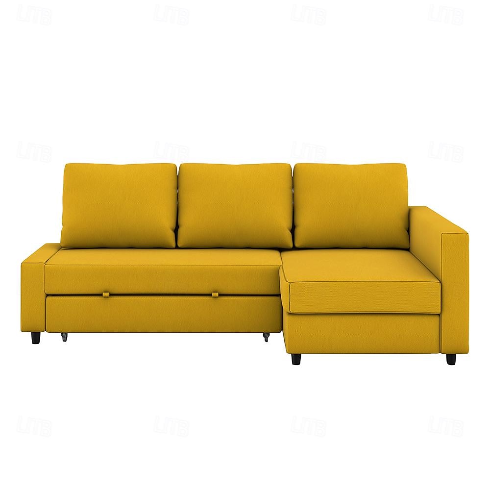 Capa de Sofá 100% Algodão com Armazenamento Capas de Sofá-Cama Acolchoadas Cor Sólida de 2025 por $384.49 –P6