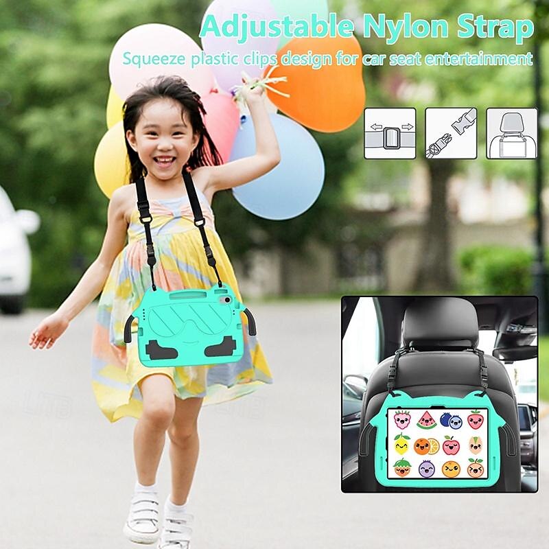 Tablet Case Cover For Apple iPad 10th 10.9'' iPad Air 5th 4th 10.9" ipad 9th 8th 7th Generation 10.2 inch iPad Air 3rd 10.5'' iPad Pro 1st 11'' Handle Pencil Holder Shoulder Strap Cartoon PC 2025 - $27.99 –P10