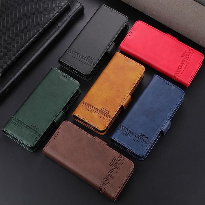 Handy Hülle Handyhüllen Für Samsung Galaxy Z Fold 7 Z Fold 6 Z Fold 5 Z Fold 4 Z Fold 3 Brieftaschenhülle Vollschutz Ständer Kartenfach Retro PC PU-Leder 2025 - $18.99 –P1