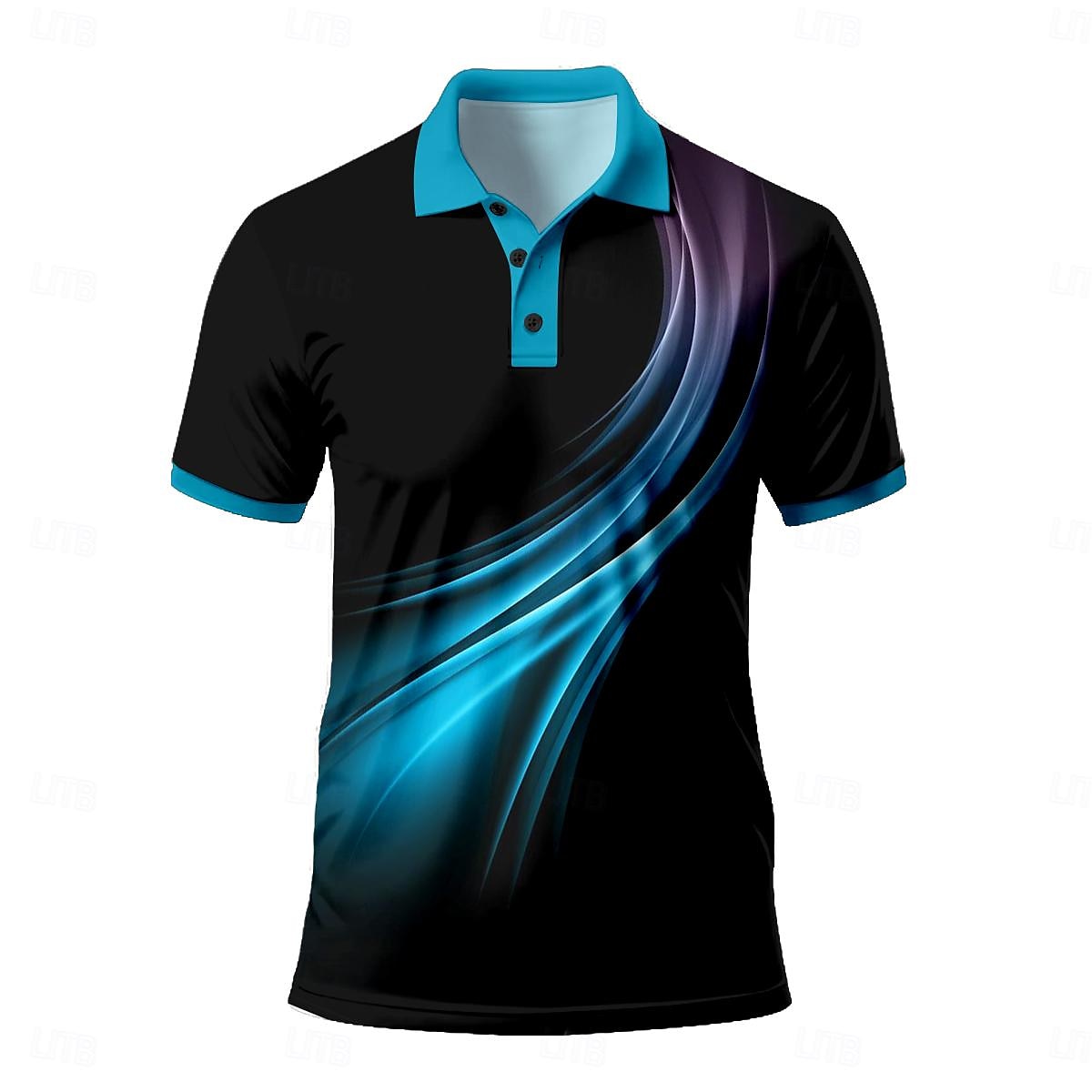 Homme Géométrique Polo Chemise de golf Manche Courte Polos Chemises à Col Vêtement décontracté de travaile Vêtements de vacances Tenue formelle Vêtements de festival Boutons Impression 3D Ét de 2026 ? $23.99 –P4