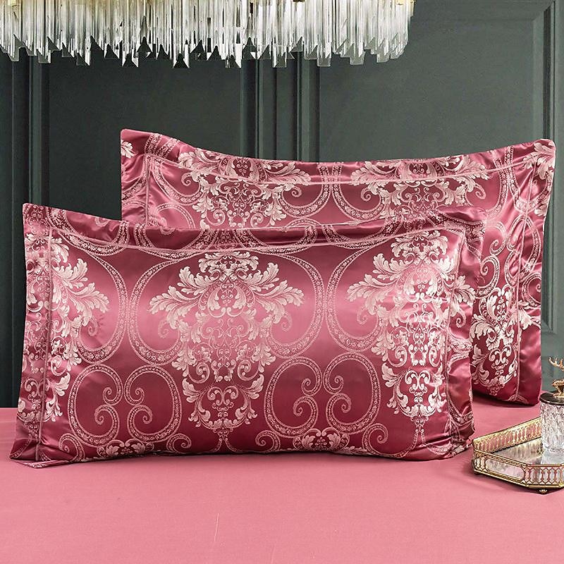 3 stk kjølende dynetrekk elegant damast stoff jacquard dynetrekk sett 3-delt dynetrekk sateng sengetøy sett fullt dynetrekk putevar(1 dynetrekk 2 putevar) 2025 - $68.99 –P2