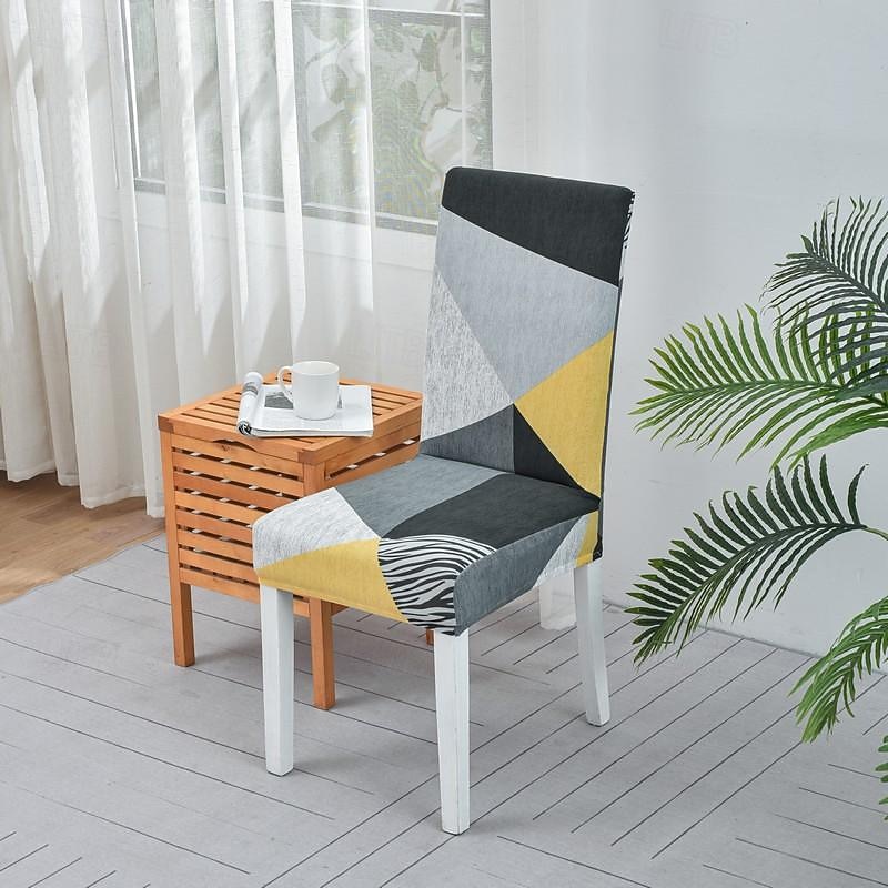 spisestuestol beskytte trekk super passform stretch høy rygg spisestol trekk minimalisme for hotell spisestue seremoni bankett bryllupsfest 2026 - $15.49 –P5