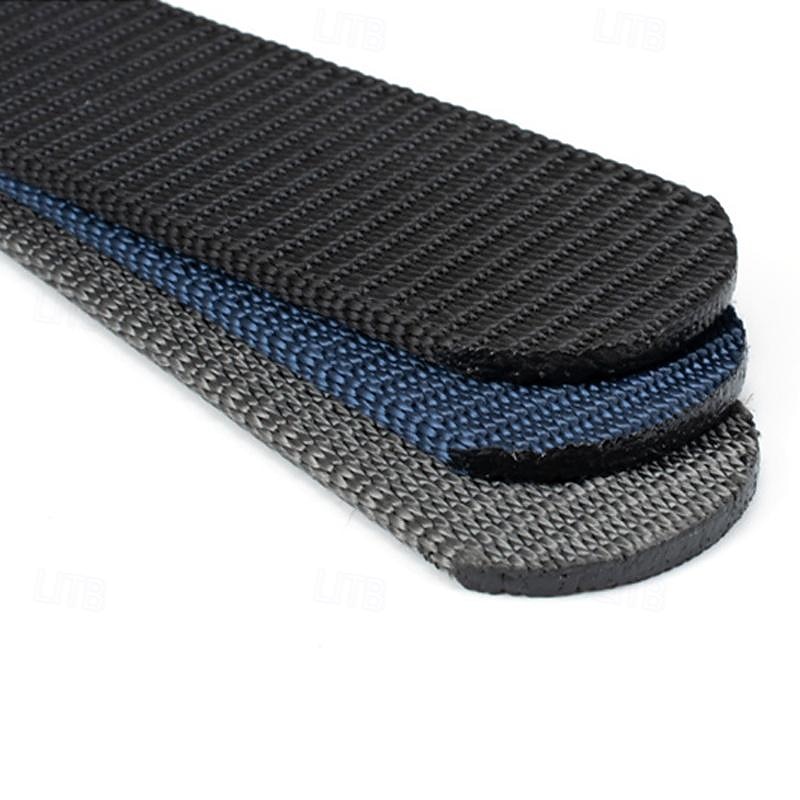 Herren Gürtel Nylongürtel Outdoor-Gürtel mit Metallschnalle Automatische Schnalle Nylon Verstellbar Schwerlast Einfach Schwarz Marineblau Outdoor Täglich Taillengürtel 2026 - $7.99 –P7