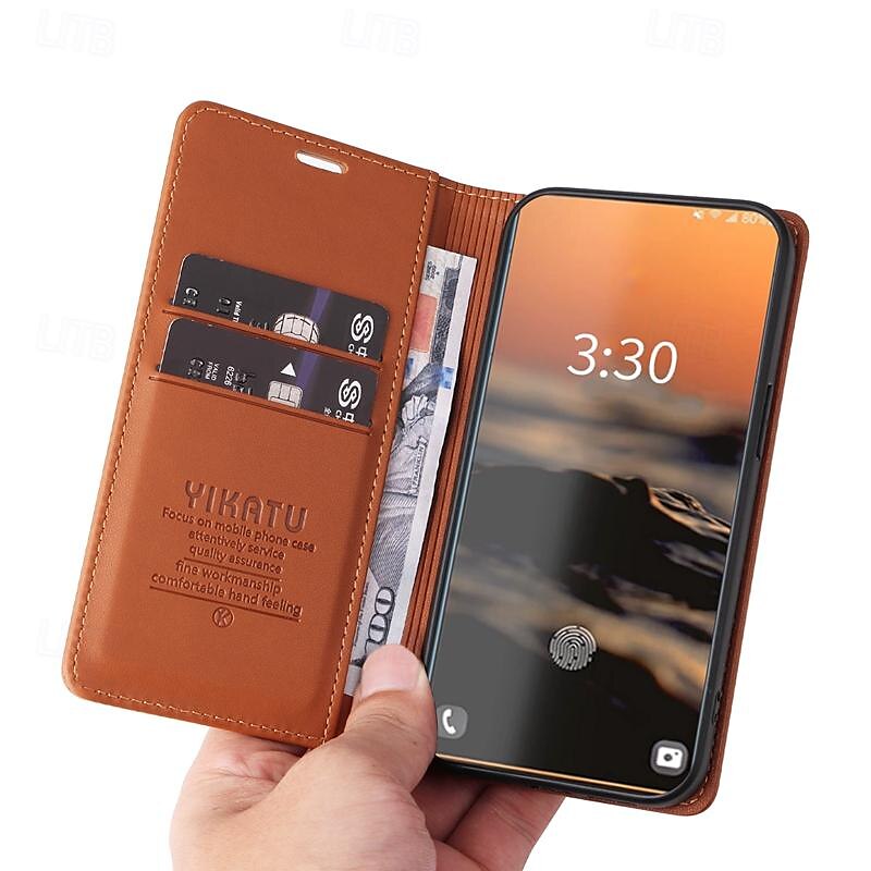 Phone Case For Samsung Galaxy S24 S23 S22 S21 S20 Ultra Plus FE A54 A34 A14 Note 20 10 S25 Ultra Wallet Case Magnetic Full Body Protective Kickstand Retro TPU PU Leather 2025 - $17.99 –P19