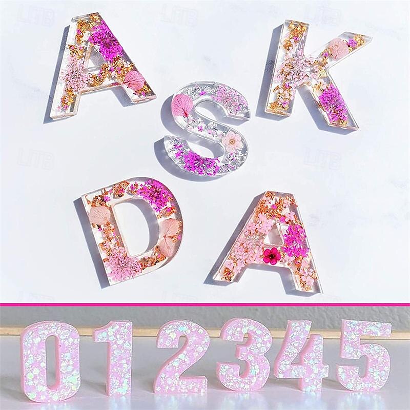 goutte à goutte adhésif pendentif miroir moule en silicone bricolage résine époxy clé pendentif outil lettre silicone moule de 2025 ? $46.99 –P16