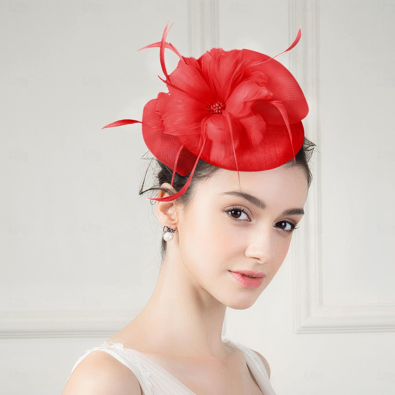 hoofdbanden fascinators hoeden sinamay bowler / cloche hoed schotelhoed pillendoosjepet bruiloft theekransje elegante bruiloft met veren bloemen hoofddeksel hoofddeksels 2026 - $32.99 –P6