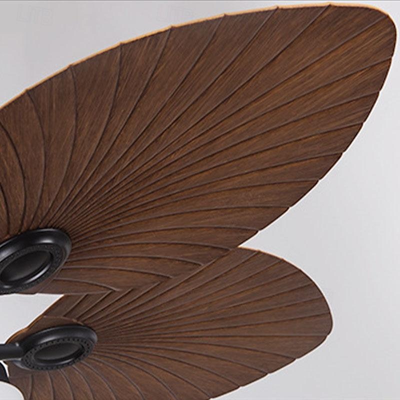 3 luci 108 cm Design Singolo Ventilatore da soffitto Metallo Vetro Finiture Verniciate Vintage Stile Nordico 110-120V 220-240V del 2025 a GBP £267 –P4