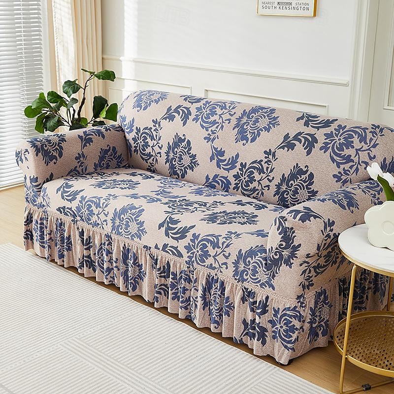 Elastic Sofa Cover Full Cover Nordic Style Sofa Cover Non-slip Fabric Skirt Sofa Cover 2025 - $25.99 –P5