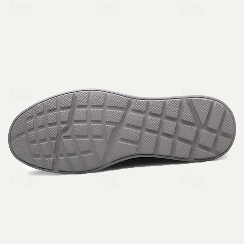 Miesten Mokkasiinit Muodolliset kengät Juhlakengät Nahka Mukava Liukumaton Loaferit Musta Valkoinen 2025 - $64.99 –P3
