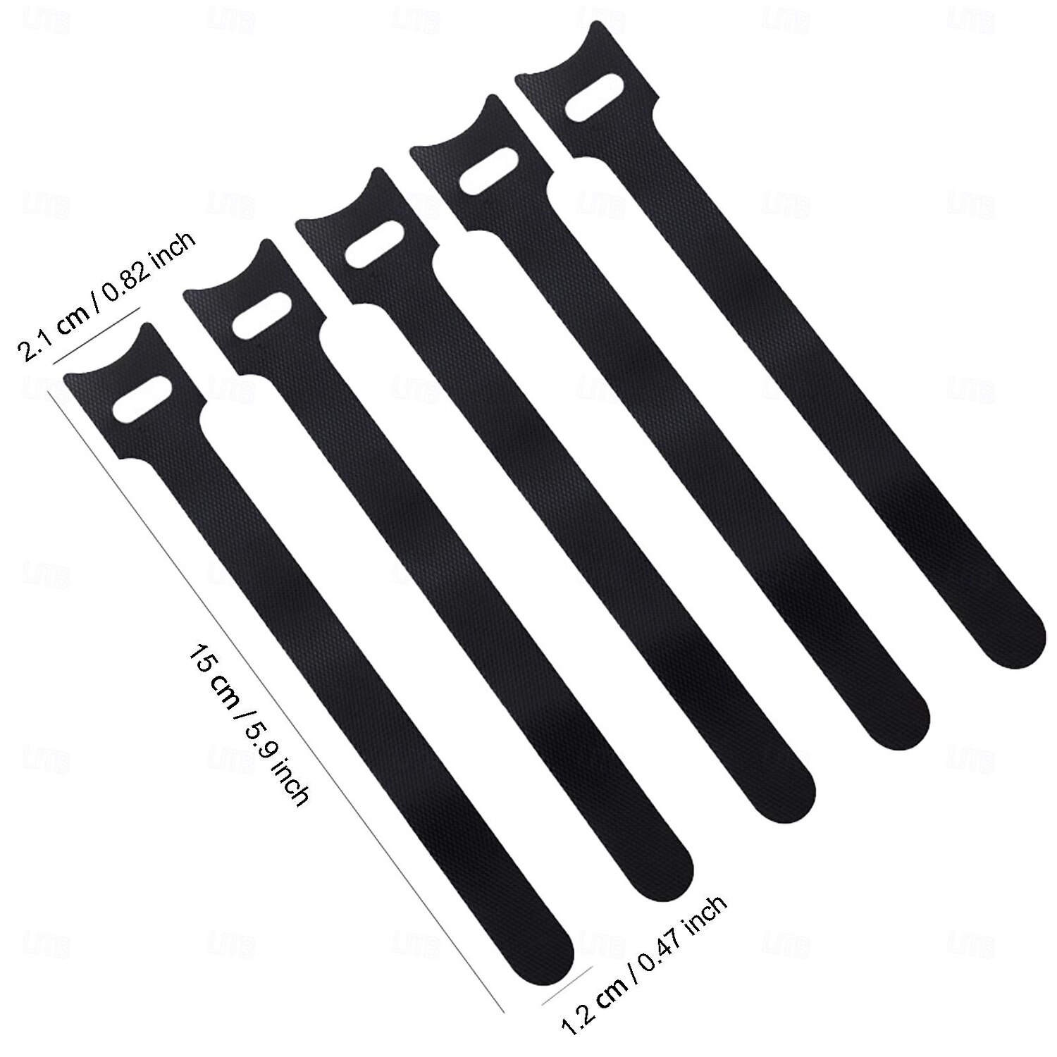 30pcs Cable Organizer - Reusable Self-Gripping Cable Ties for Charger Management, Wire Bundling, Storage, Suitable for Home, Office, Desk Cable Organization 2025 - $10.99 –P4