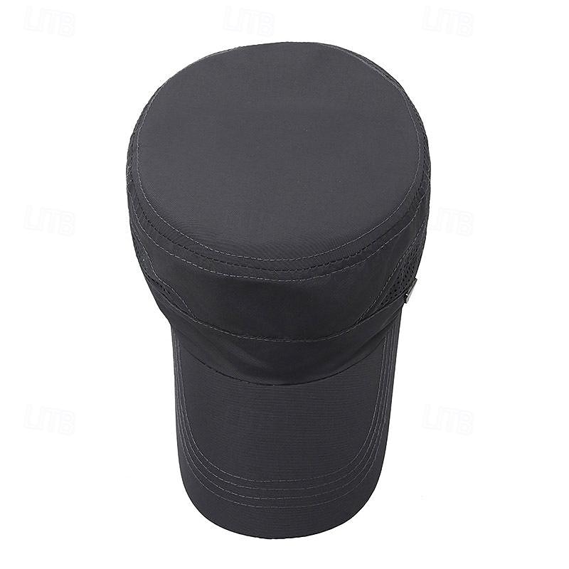 Муж. Шляпа с низкой тульей Шляпа от солнца Шляпа дальнобойщика Черный Темно синий Полиэстер Сетка Мода На каждый день Для улицы Повседневные Полотняное плетение 2025 - $7.49 –P8