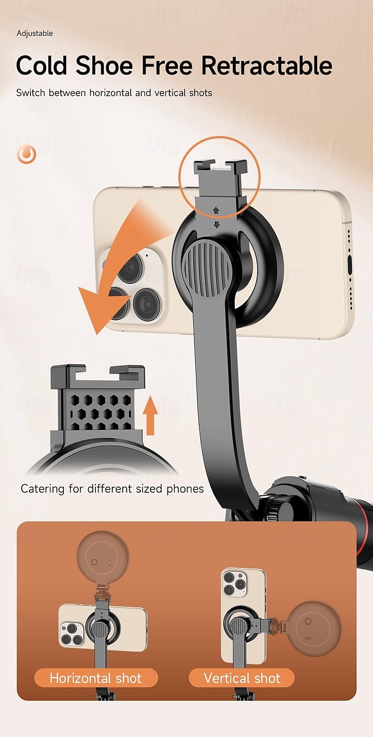 Selfie Stick Bluetooth Extendable Max Length 104.5 cm For Universal Android / iOS Universal 2025 - $28.99 –P6