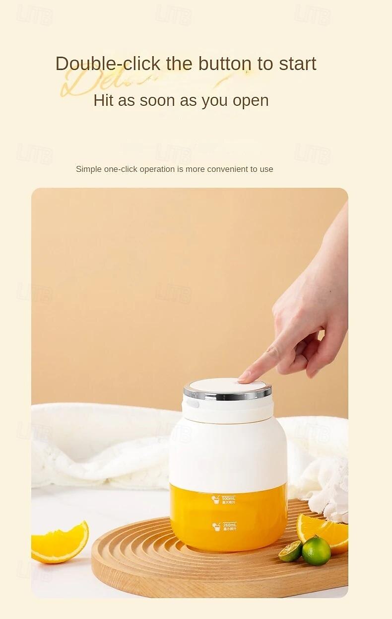 Portable Rechargeable Juicer Bucket Juicer Cup 2025 - $39.99 –P6