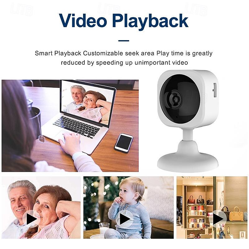 HD 3 megapixel home surveillance camera Smart Baby monitoring two-way voice wireless WIFI camera 2025 - $39.99 –P12
