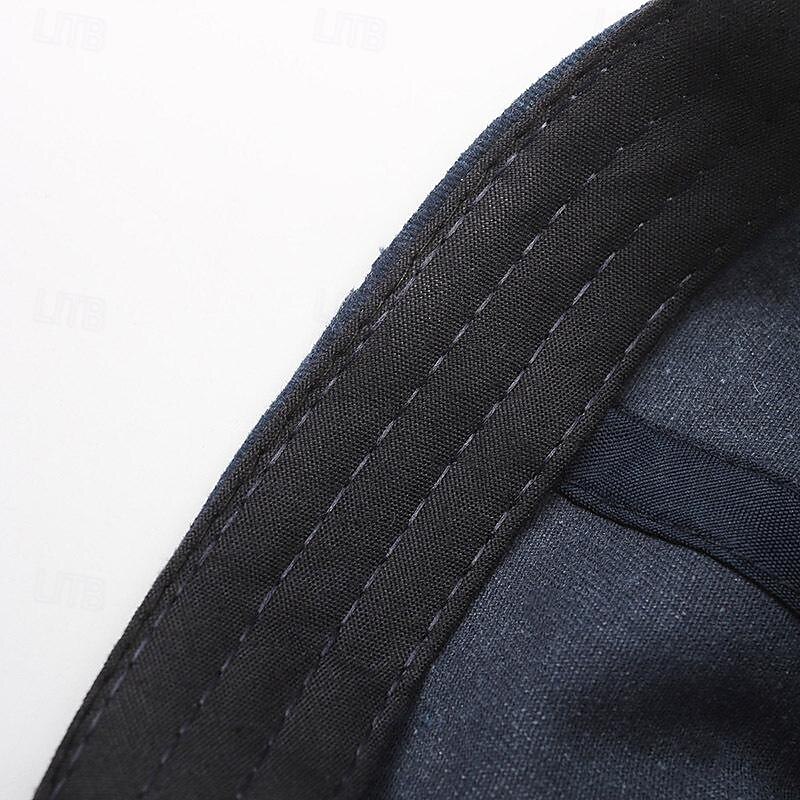 Per uomo Cappellino da baseball Cappello da sole Cappello da camionista Nero Blu Misto poliestere / cotone Con ricami Vintage Di tendenza Informale Strada Giornaliero Alfabetico Regolabile Crema del 2025 a $11.49 –P12
