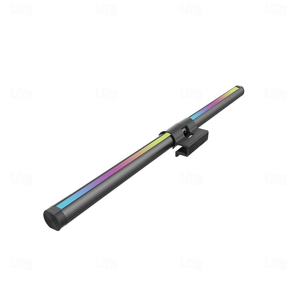 lumina monitorului lumina pentru jocuri cu usb lumina de interior cu LED pentru computer, lumina ambientala rgb fantasy color, control tactil reglare continua, protejeaza-ti ochii, economiseste 2025 - $40.99 –P5