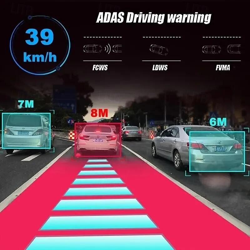 Car Android Navigator USB HD Driving Recorder Media Comes with ADAS Driving Assistance Function Car 2025 - $29.99 –P8