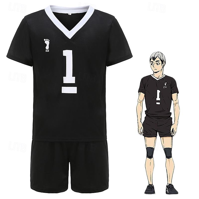 Haikyuu Rintaro Suna Anime Cosplay Kostüm Outfits T-Shirt Cosplay-Anzüge Karneval Maskerade Shorts T-shirt Für Herren Damen Erwachsene 2025 - $34.99 –P1