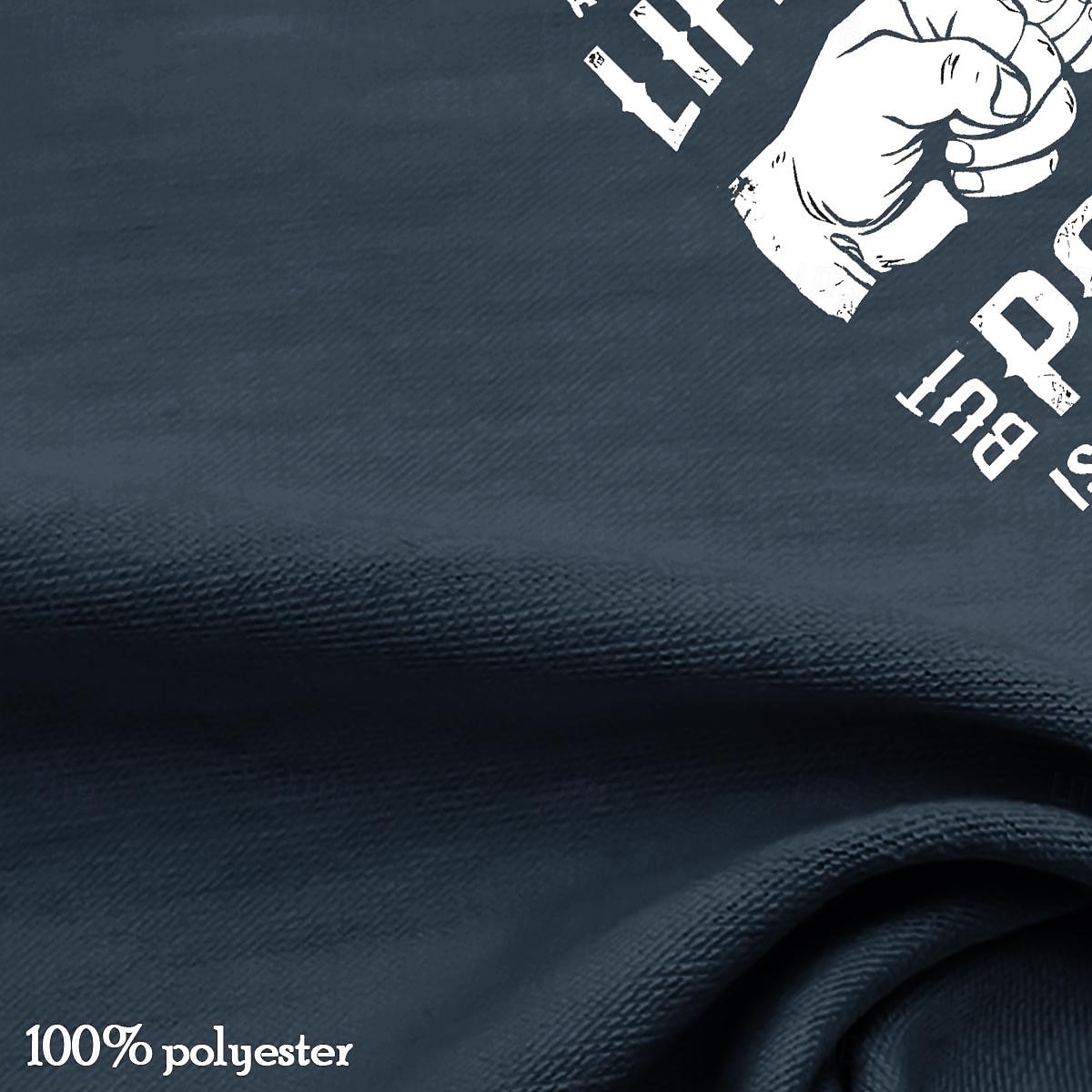 Papa Shirts Papa Wort Täglicher Henley Street Style Herren 3D Druck T Shirt Tee T Shirt Blau Kurzarm Henley Kragen Shirt Sommer Frühling Bekleidung Bekleidung Größe S M L XL XXL 3XL 2025 - $21.99 –P3