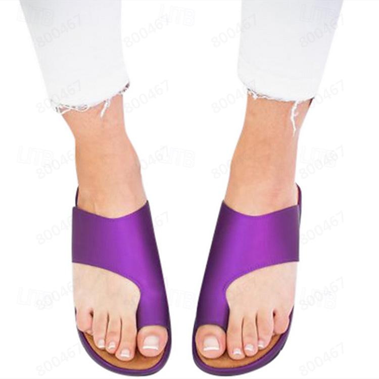 Women's Wedge Sandals Outdoor Home Leopard Open Toe Vintage Classic Silver Dark Brown Leopard 2025 - $14.99 –P12