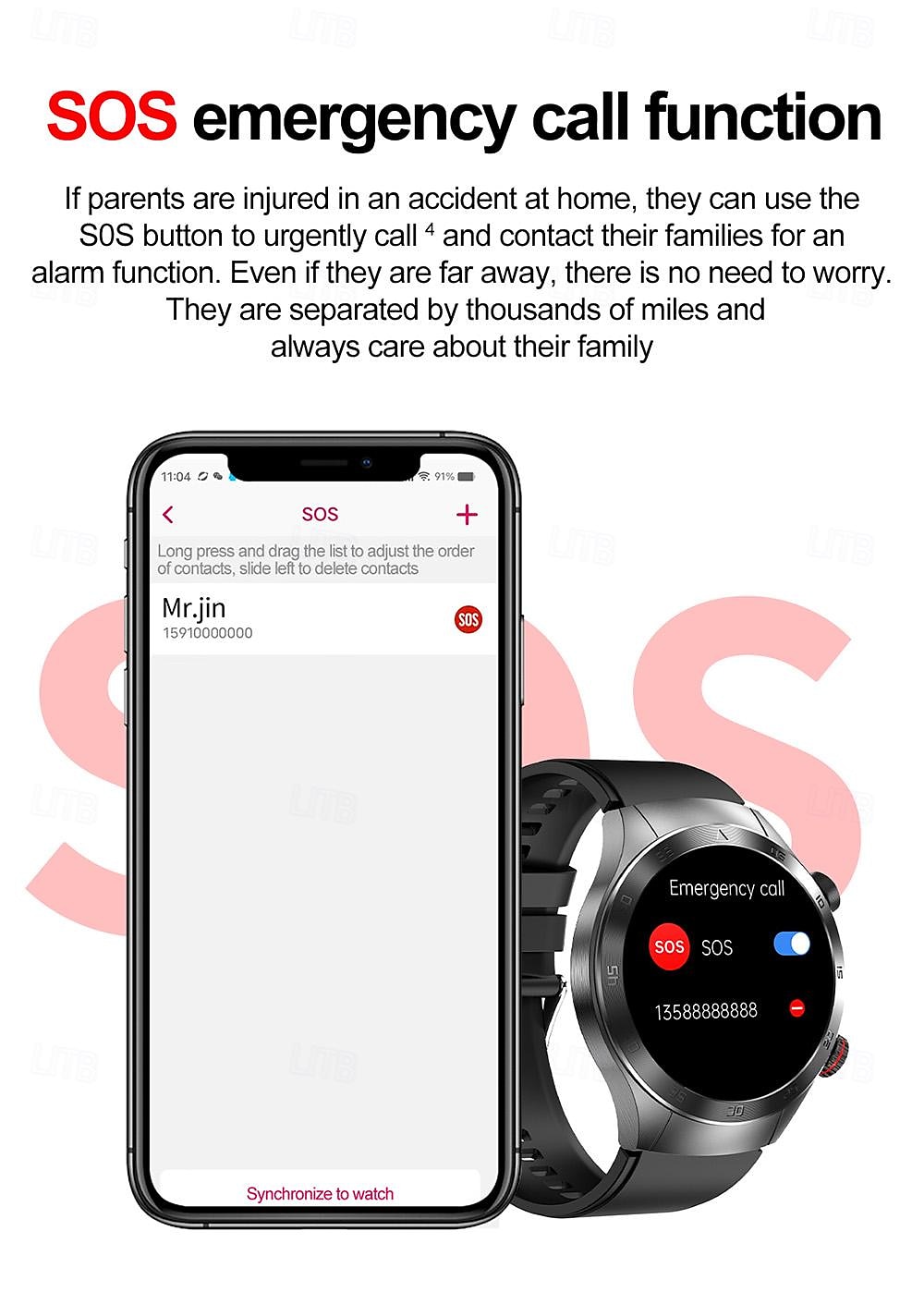 Laser Physiotherapy Blood Glucose Smart Health Watch Fitness Running Watch Bluetooth Temperature Monitoring Pedometer Compatible with Android iOS Women Men IP67 Waterproof 2025 - $97.99 –P10