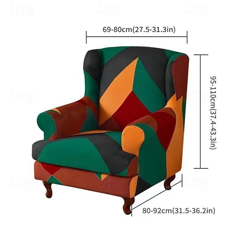 Simple Modern Soft Elastic All-wrap Tiger Bench Armchair Cover Leisure Stool Cover Cover Plaid Sofa Chair Cover 2026 - $56.99 –P1