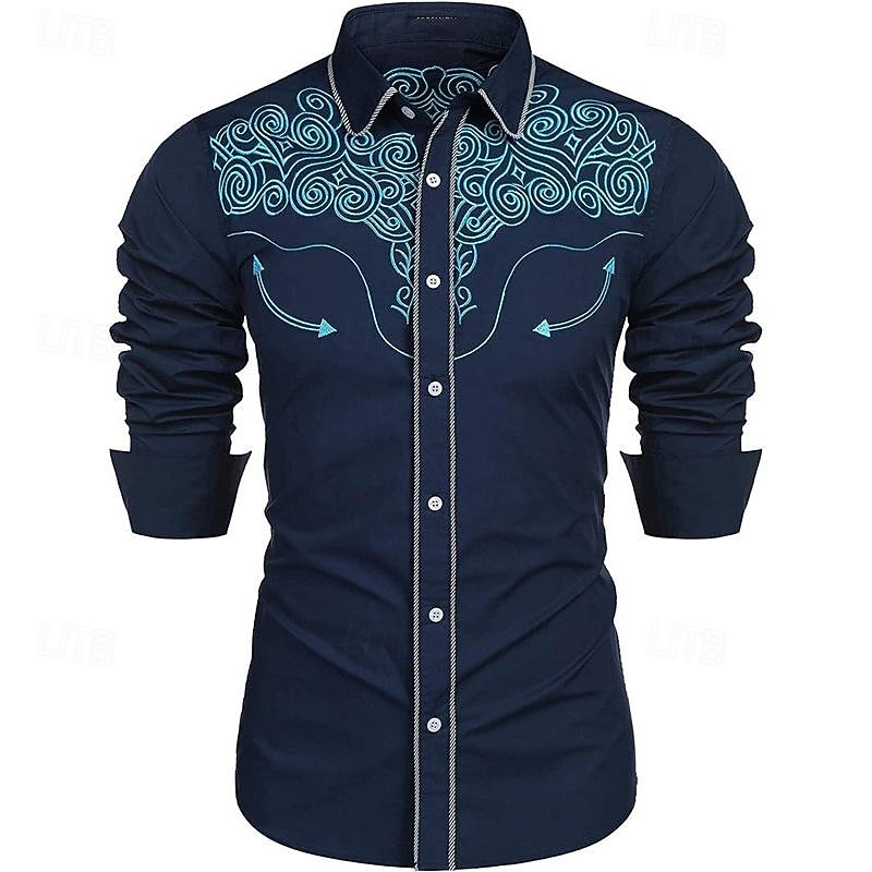 Clásico Retro Antiguo siglo 18 Blusa / Falda Vaquero del oeste Disfraz Hombre Mascarada Uso Diario Despedida de Soltera Adulto Camisas 2026 - $26.99 –P2