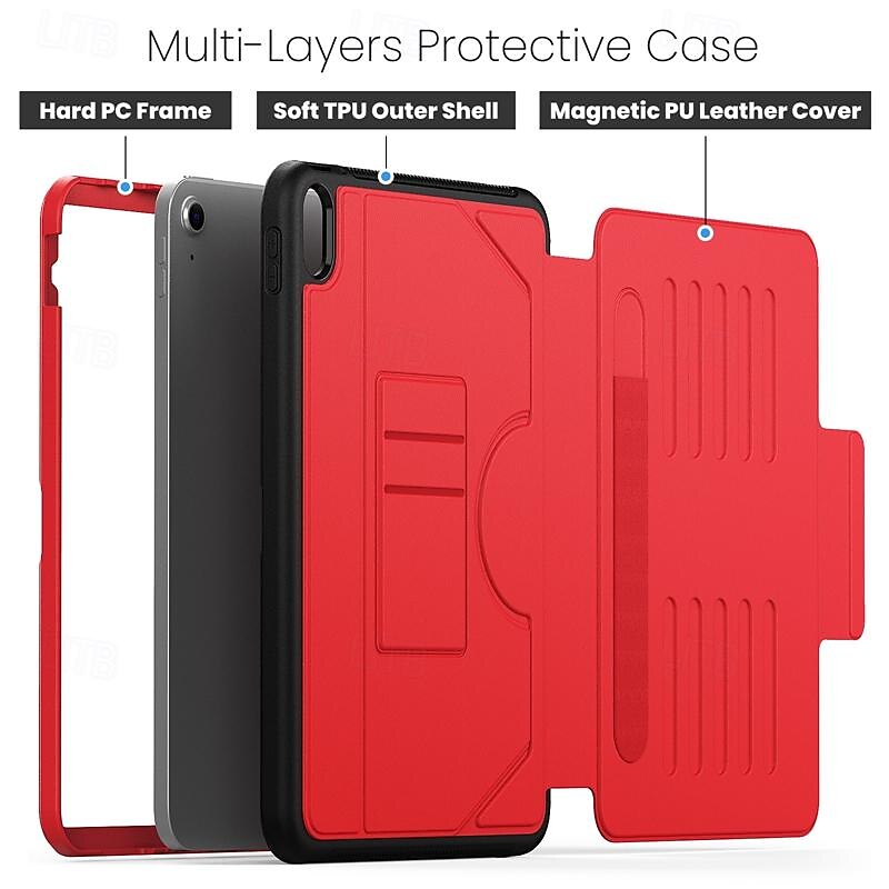 Tableta Pouzdra a obaly Pro Apple iPad 10,9'' 10 iPad Air 5 ipad 9th 8th 7th Generation 10.2 inch iPad Air 2nd 9,7" iPad Pro 4th 11'' iPad Pro 3rd 11'' iPad Pro 2nd 11'' iPad Pro 1. 11'' Přenosn 2025 - $43.99 –P8