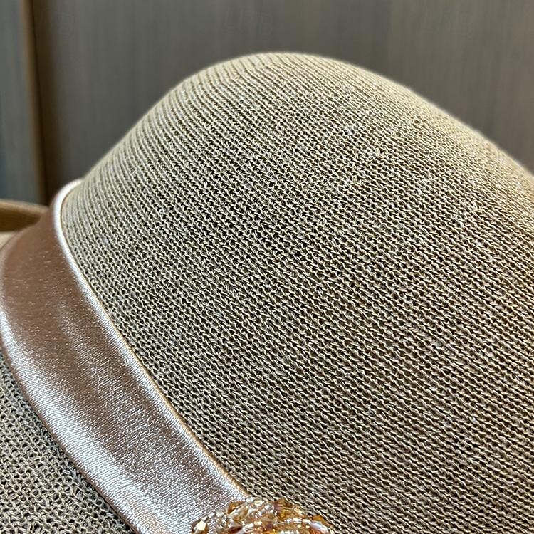 fascinators berretto Copricapo Acrilico / cotone Cappello a bombetta / cloche Cappelli da pescatore Cappello di paglia Informale Per eventi Elegante Vintage Con Con diamantini Piume Copricapo del 2025 a $27.99 –P4