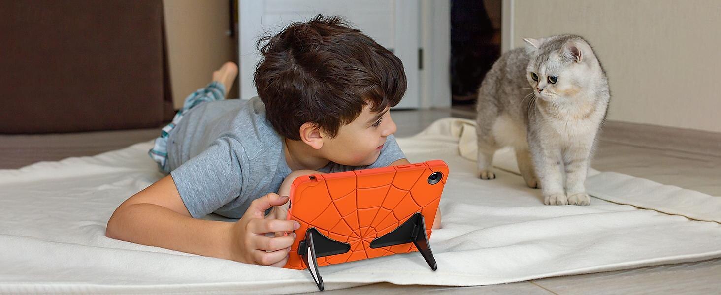 Tablet Case Cover For Samsung Galaxy Tab A9 8.7" S9 11 inch S8 11'' S7 11'' A8 10.5'' A9 Plus 11" with Adjustable Kickstand Shockproof Cartoon PC Silicone 2025 - $26.99 –P13