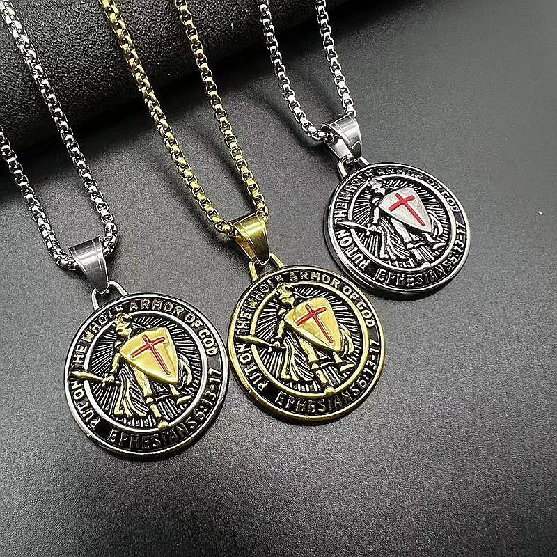 Halskette Retro Vintage Mittelalterlich Metalllegierung Für Ritter Ritter Wikinger Cosplay Unisex Modeschmuck Modeschmuck 2025 - $17.99 –P4