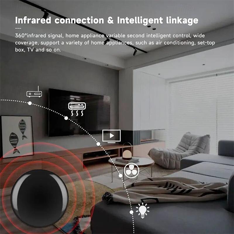 WiFi IR Remote Control Smart Home Remote Universal Infrared Controller For Air Conditioner Work With Alexa Google Home 2025 - $17.99 –P6